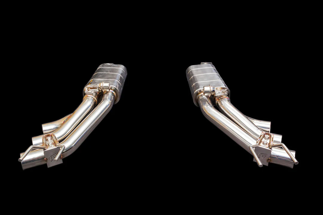 Full iPE catback exhaust system with T304 stainless steel piping for Mercedes W463