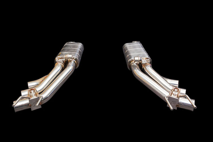 Full iPE catback exhaust system with T304 stainless steel piping for Mercedes W463