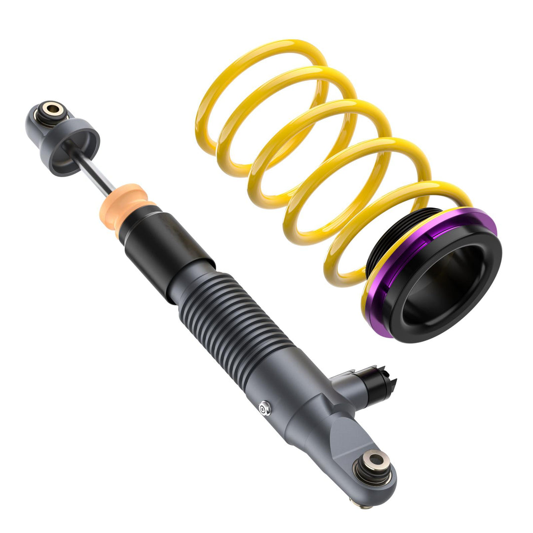 Luxury SUV Suspension Upgrade: KW DDC Plug & Play Coilovers inox for Ultimate Performance