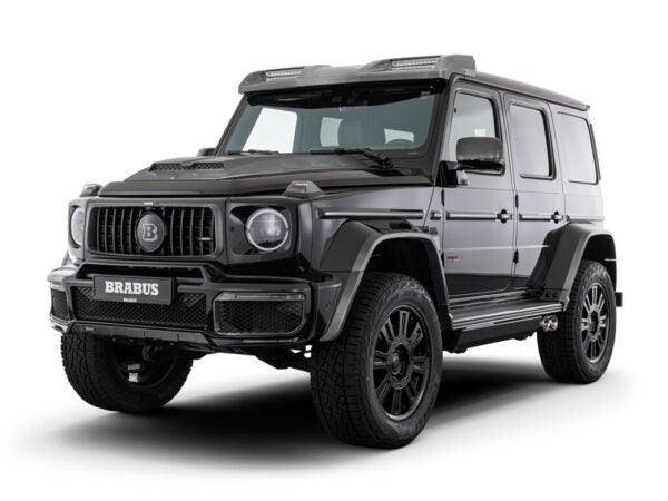 BRABUS Widestar Package for Mercedes-AMG G63 4×4² W463A, featuring wide fender flares and integrated LED lighting