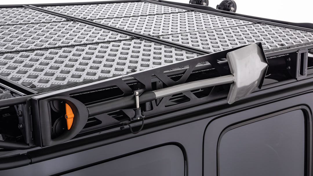 Brabus Shovel Holder for Roof Rack