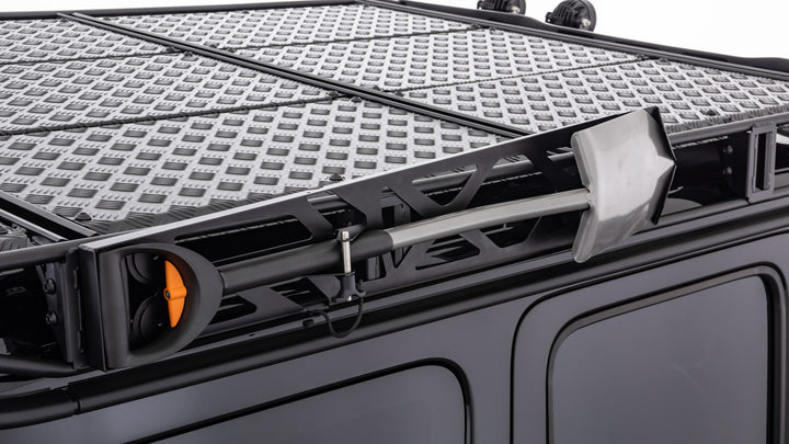 Brabus Shovel Holder for Roof Rack
