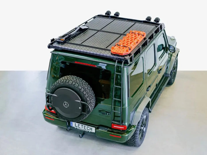 Premium LETECH Sand Plate Holder offering easy access to your recovery gear in a stylish, durable design.