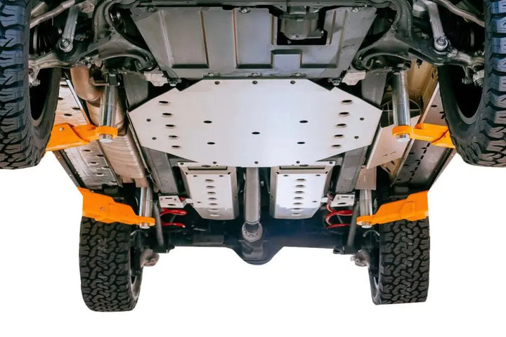 Durable stainless steel LETECH Underride Guard designed for maximum protection and corrosion resistance.