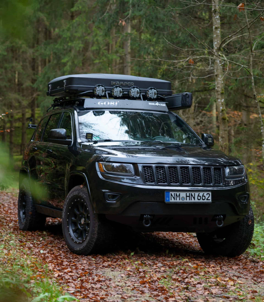 GOBI Racks | Baja Designs 8XL 50" Linkable Light Bar Mounting Brackets for Stealth Roof Rack