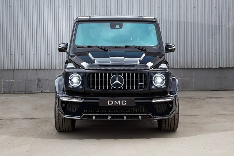 DMC forged carbon fiber hood for Mercedes G-Class W463A/W464 (2019-2025) – lightweight OEM replacement with aggressive stylin