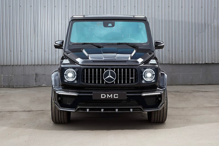 DMC forged carbon fiber hood for Mercedes G-Class W463A/W464 (2019-2025) – lightweight OEM replacement with aggressive stylin