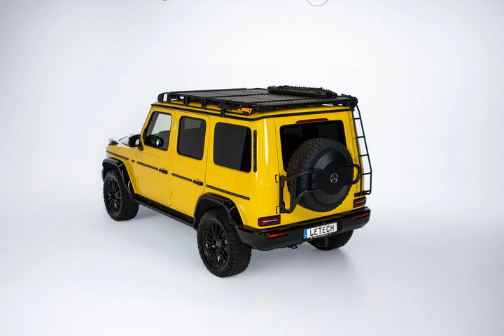 Luxury G-Class Accessory: LETECH Roof Rack featuring durable construction and corrosion protection.