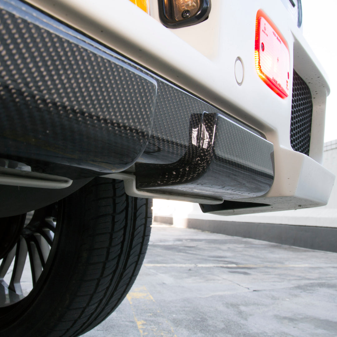 DMC Carbon Fiber Rear Bumper with integrated diffuser for Mercedes-AMG G63 W463 (2019-2025)"