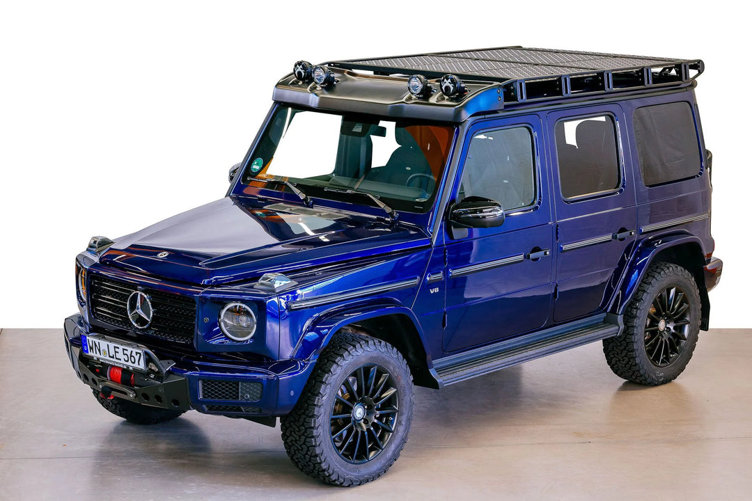 Luxury G-Class Upgrade: LETECH Anti-Slip Coating for Running Boards, offering superior protection and safety.