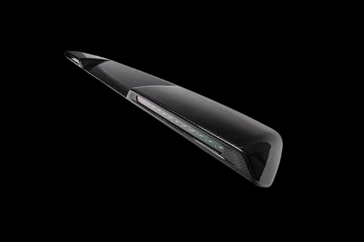 Urban Automotive carbon fiber LED roof light cluster installed on 2019-2025 Mercedes G-Wagon W463 - quad pod lazer lights with aerospace-grade carbon housing