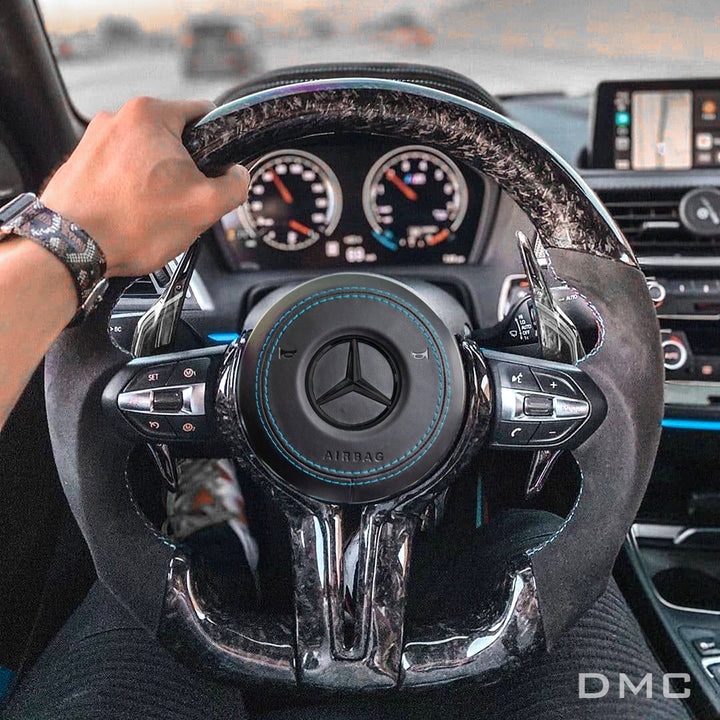 DMC Forged Carbon Fiber Steering Wheel for 2015-2025 Mercedes-AMG G-Class