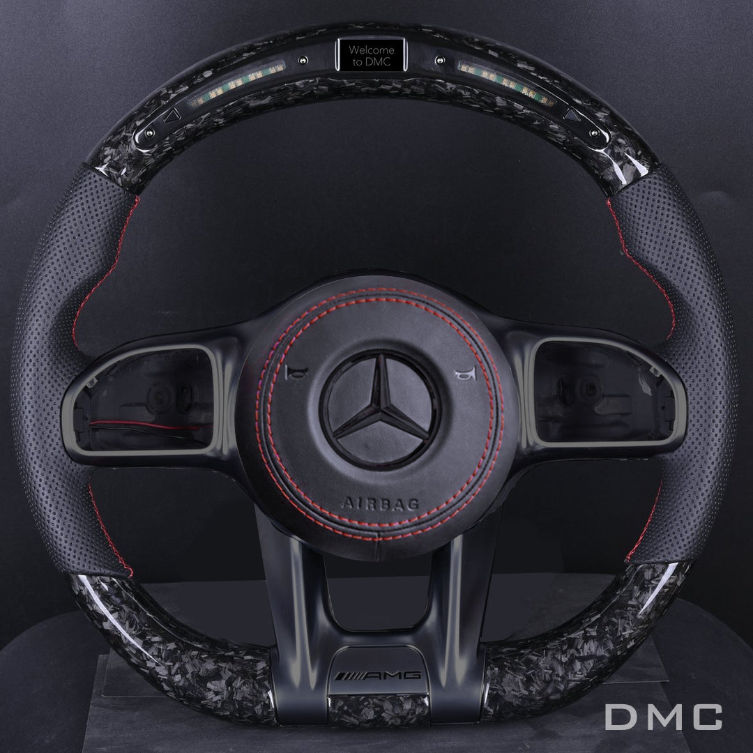 DMC Forged Carbon Fiber Steering Wheel for 2015-2025 Mercedes-AMG G-Class