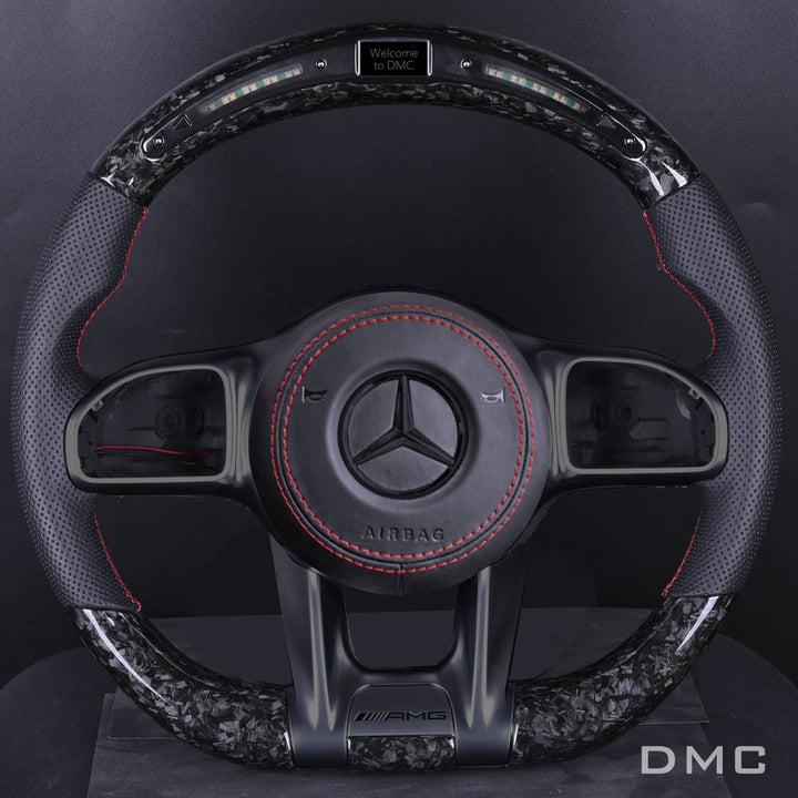 DMC Forged Carbon Fiber Steering Wheel for 2015-2025 Mercedes-AMG G-Class