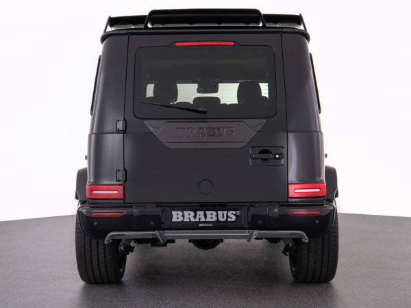 BRABUS Carbon Fiber Rear Diffuser on a Mercedes-Benz G-Class, showcasing the sporty design and enhanced aerodynamics.