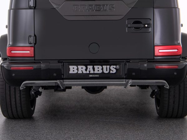 Luxury BRABUS Exterior Upgrade, featuring the Carbon Fiber Rear Diffuser for G-Class with seamless fit and finish