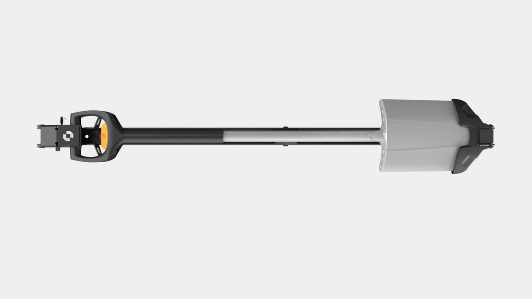 Premium LETECH Shovel Holder with quick-release fastener and lockable security