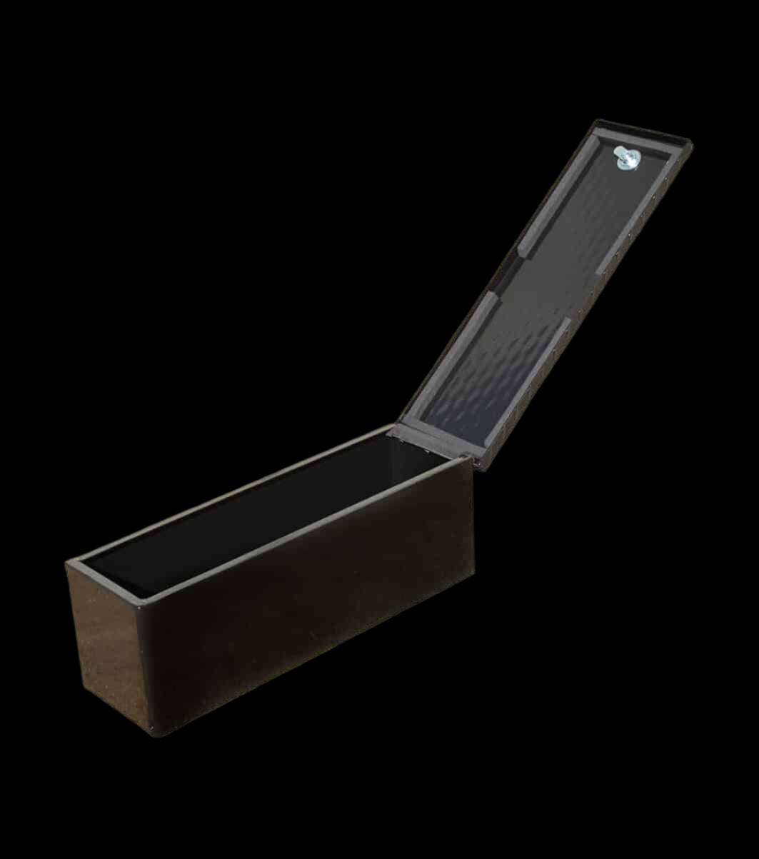 Close-up of the GOBI Small Tool Box’s durable aluminum construction and checker-plated anti-slip lid