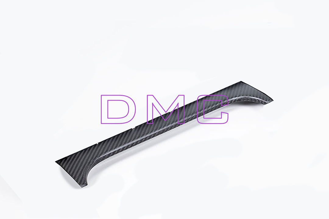 Carbon fiber center console cover for G500/G63 - precision-fit upgrade for luxury interiors
