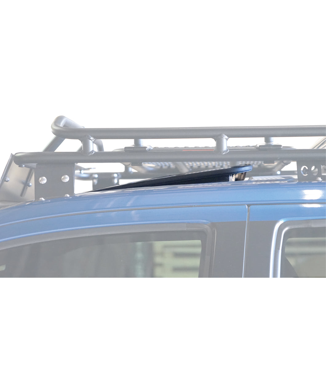 Close-up of the GOBI Sunroof Insert, highlighting its durable construction and patented design showing compatibility with sunroof 