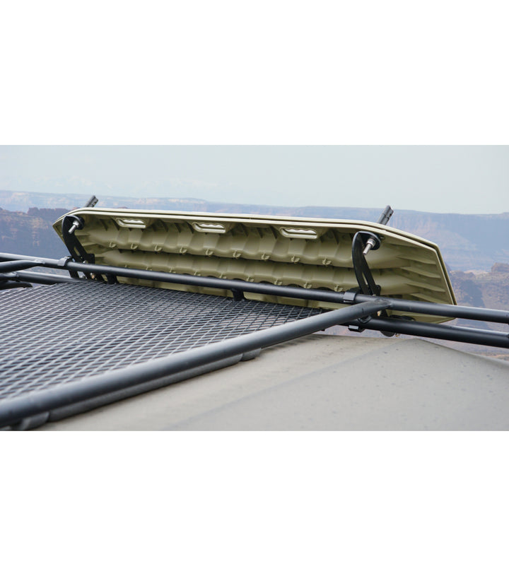 Close-up of the GOBI Maxtrax/Actiontrax Brackets, highlighting their adjustable height and angle slots for optimal fitment