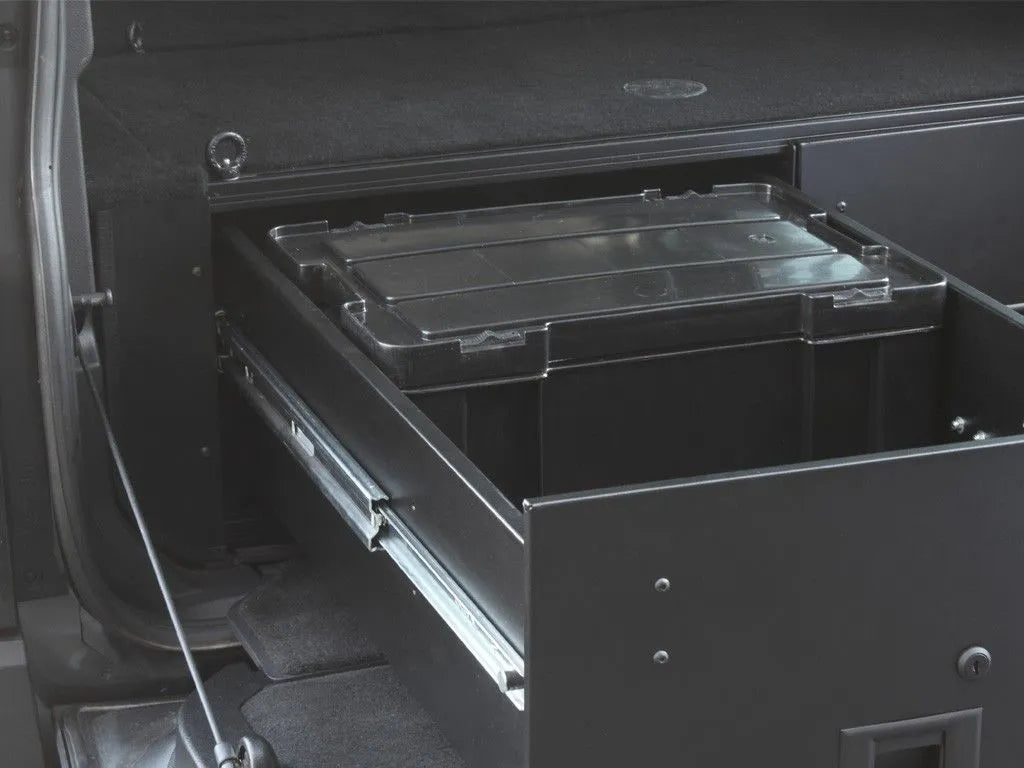 Interior view of a Cub Pack showing spacious, vertical-sided design to maximize storage capacity.