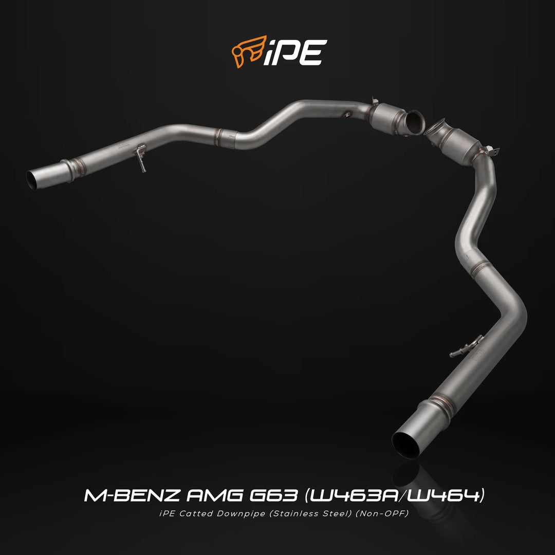 Luxury Performance Exhaust Upgrade for AMG G-Wagon - iPE Valvetronic System with Dual Tips"