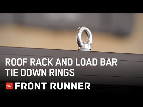 Front Runner | Black Tie Down Rings / Eye Nuts
