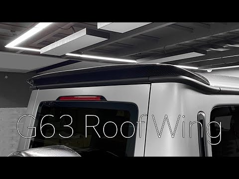 DMC Carbon Fiber Roof Wing Spoiler - AMG G63 W463 (2018-2025)