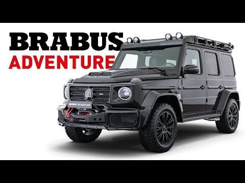 video showcasing the adventure package installed on black G-Wagon