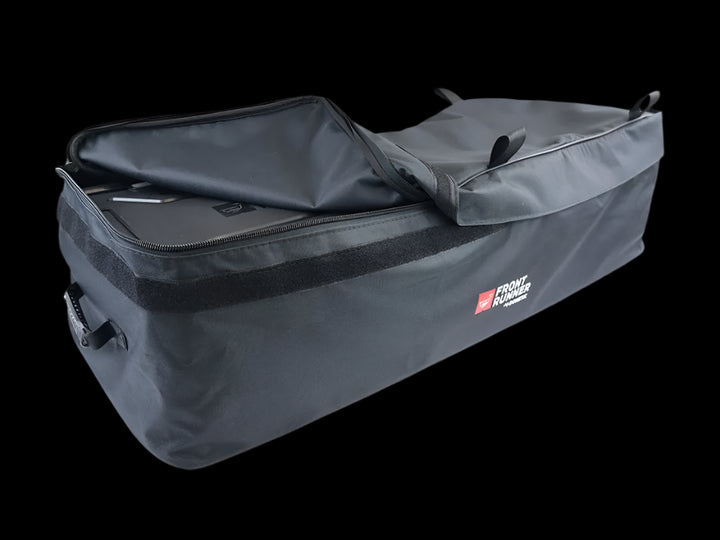 Front Runner Transit Bag Large with 1100g PVC base, offering robust protection against rough terrain and weather.