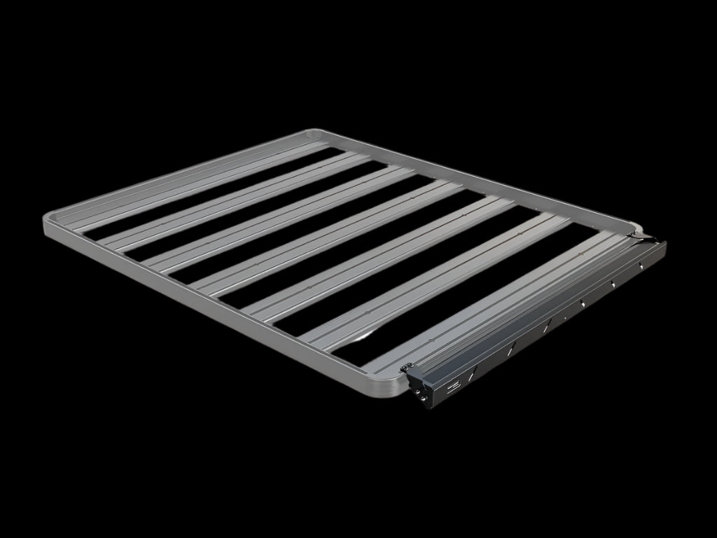 Side view of the LED Light Bar’s durable polycarbonate lens and black powder-coated mounting brackets, designed for harsh environments