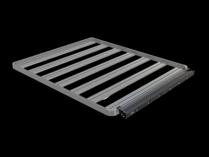 Side view of the LED Light Bar’s durable polycarbonate lens and black powder-coated mounting brackets, designed for harsh environments