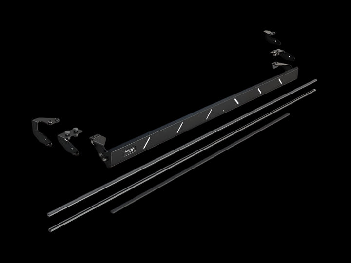 Front Runner 40" LED Light Bar illuminating a campsite, demonstrating versatile use for night driving and outdoor activities