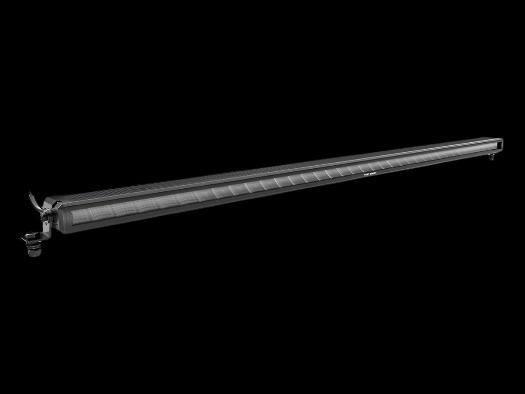 Front Runner 40" LED Light Bar illuminating a campsite, demonstrating versatile use for night driving and outdoor activities